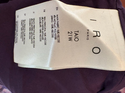 IRO. Falda midi estampada