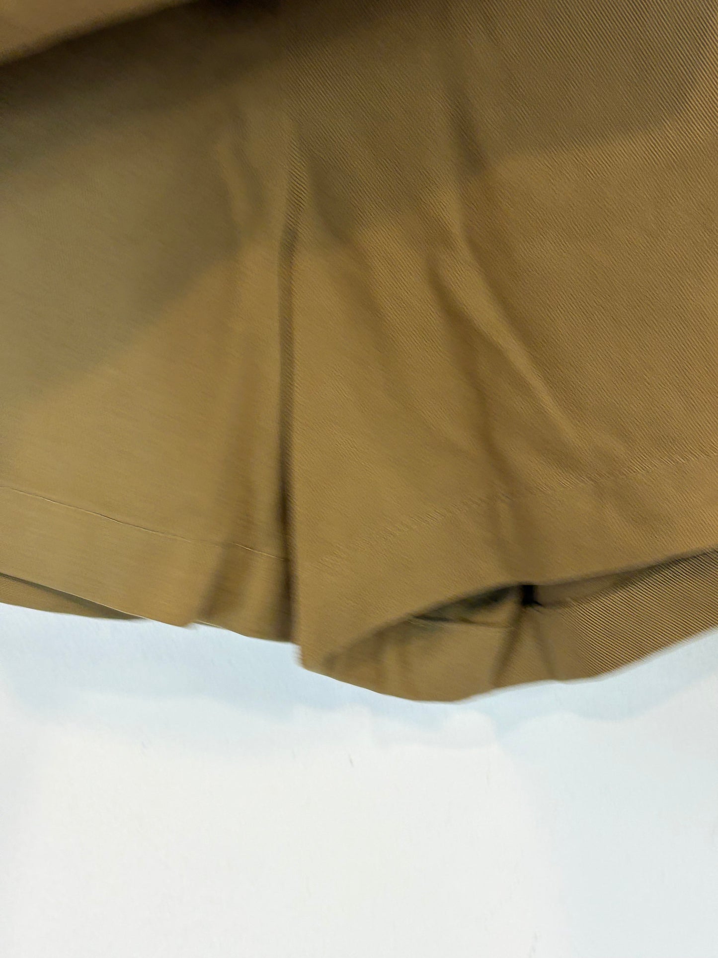 ZARA. Falda pantalón caqui. T S