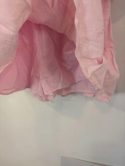 ZARA. Conjunto rosa claro lino
