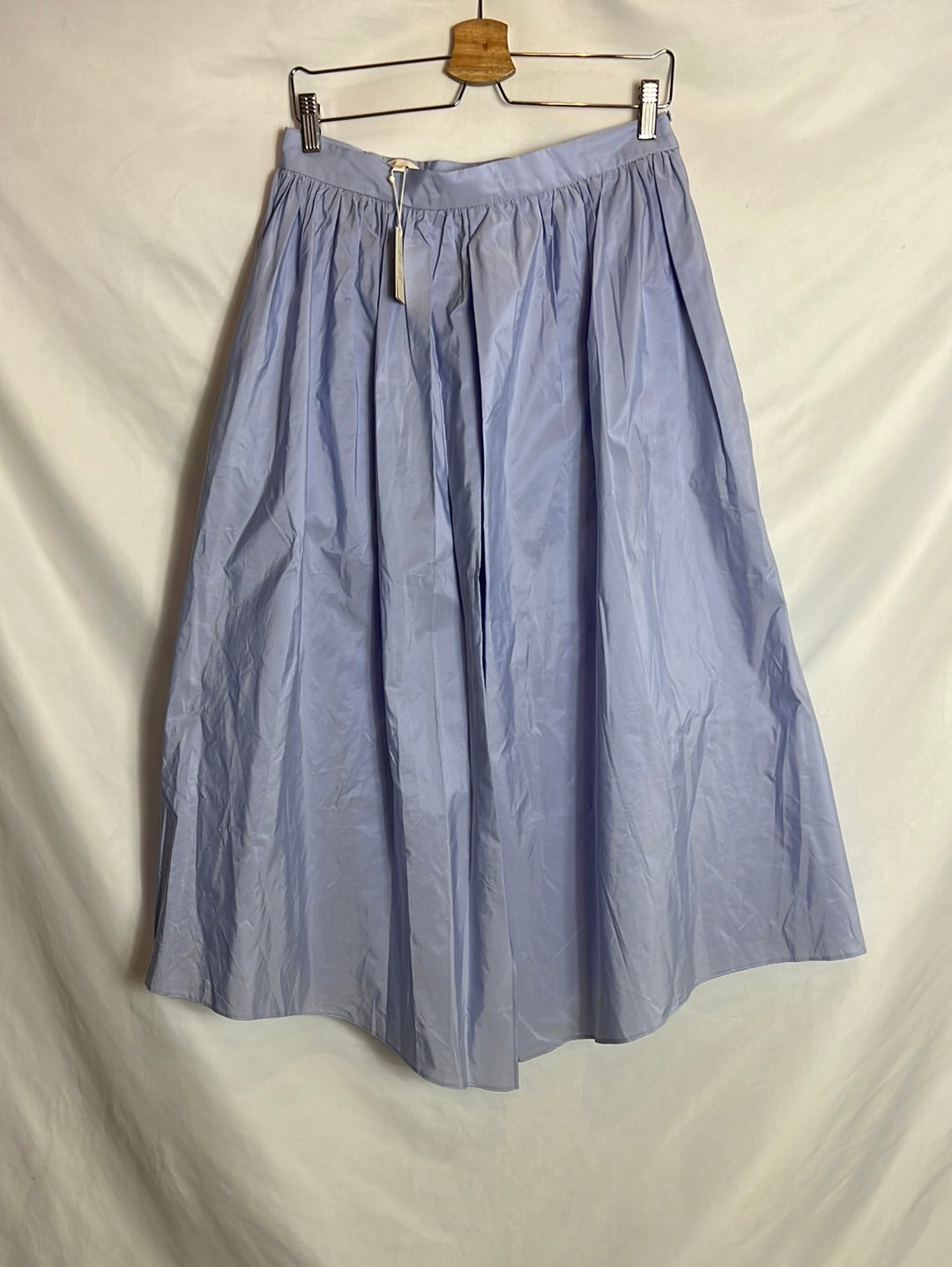 MAJE. Falda midi apertura. T 38