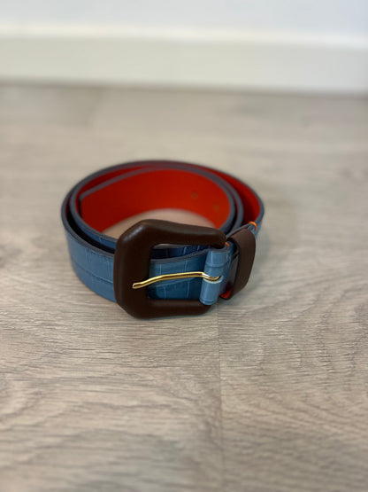 BALTEI STUDIO. Cinturón azul  T.s/m