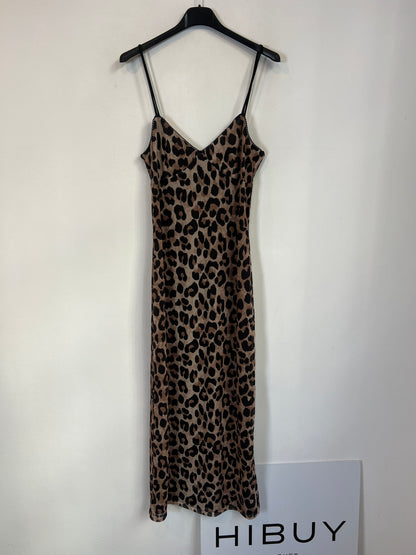 MANGO. Vestido animal print T.s