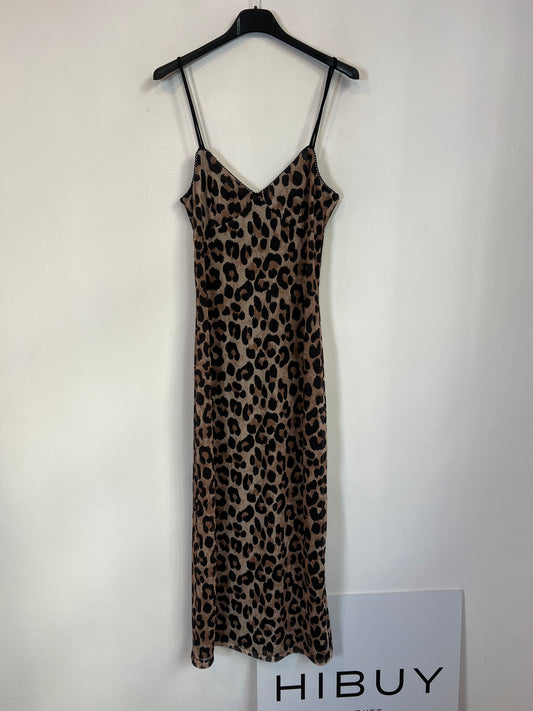 MANGO. Vestido animal print T.s