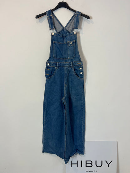 PULL&BEAR. Peto vaquero culotte. T XS