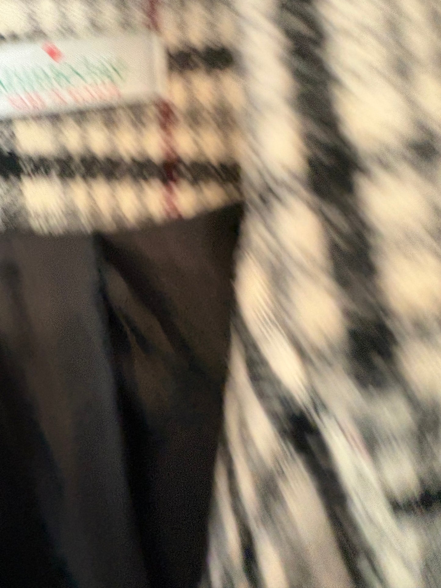 MINTODAY. Checked wool coat. TS