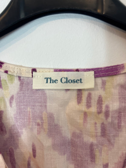THE CLOSET. Chaleco estampado con lino T.u(s)