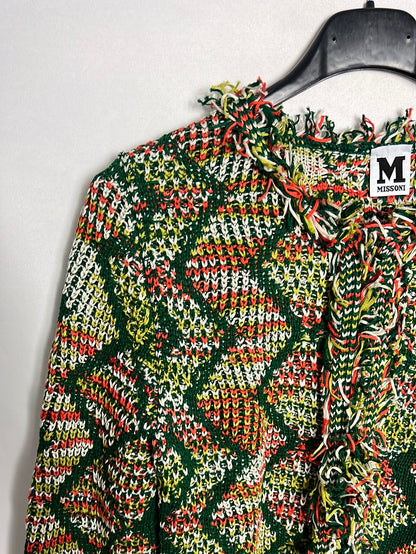 MISSONI. Cotton jacket in colors. T42 (M)