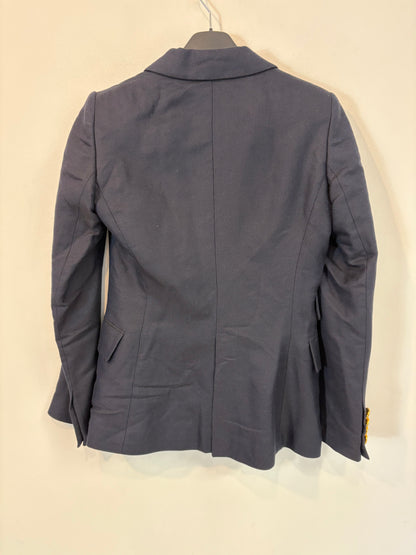 CAROLINA HERRERA. Chaqueta azul botones dorados