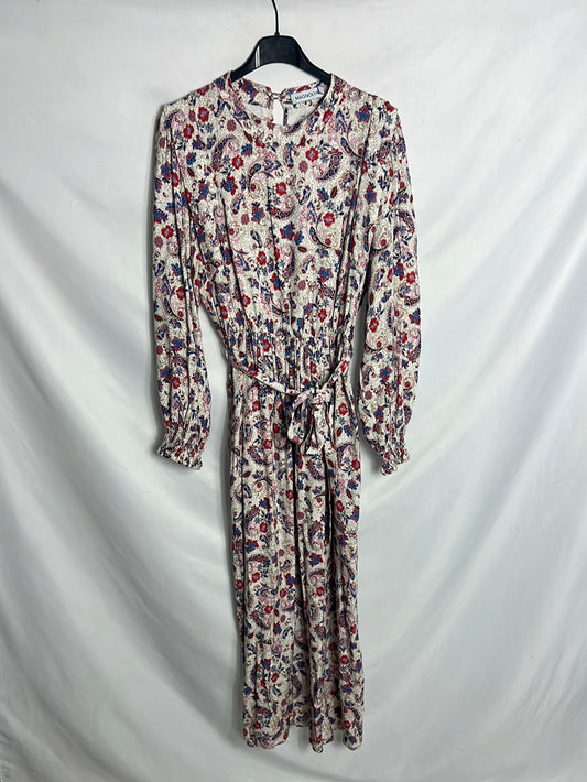 MAGNOLYA. Vestido midi estampado. T 0( S)