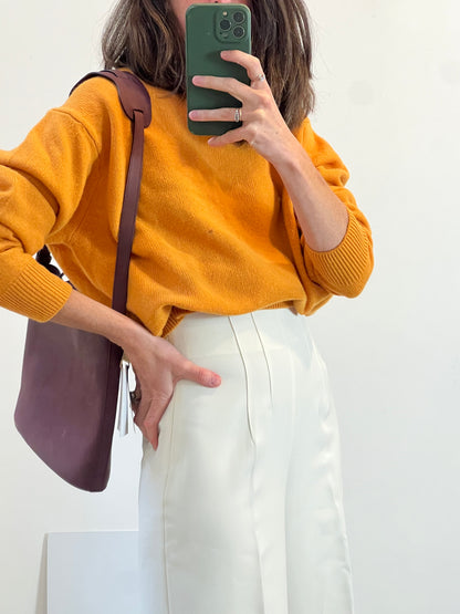 ZARA. Black stretch knit top. TL