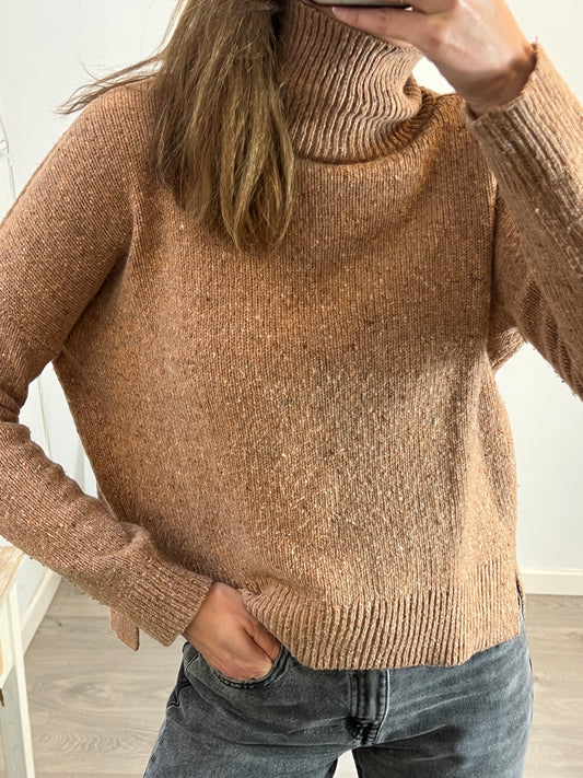 VANESSABRUNO. Jersey lana jaspeado colores. T S