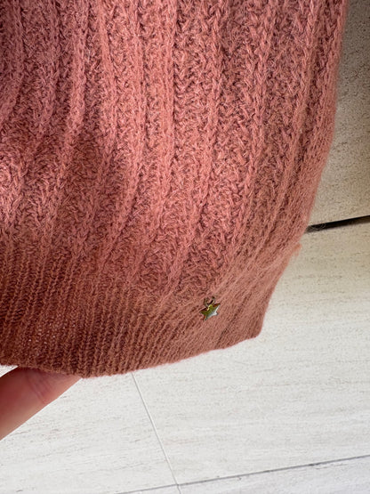 DES PETITS HAUTS. Chaqueta punto con lana