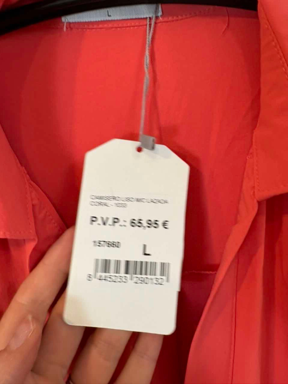 POLÍN ET MOI. Vestido largo camisero fluido