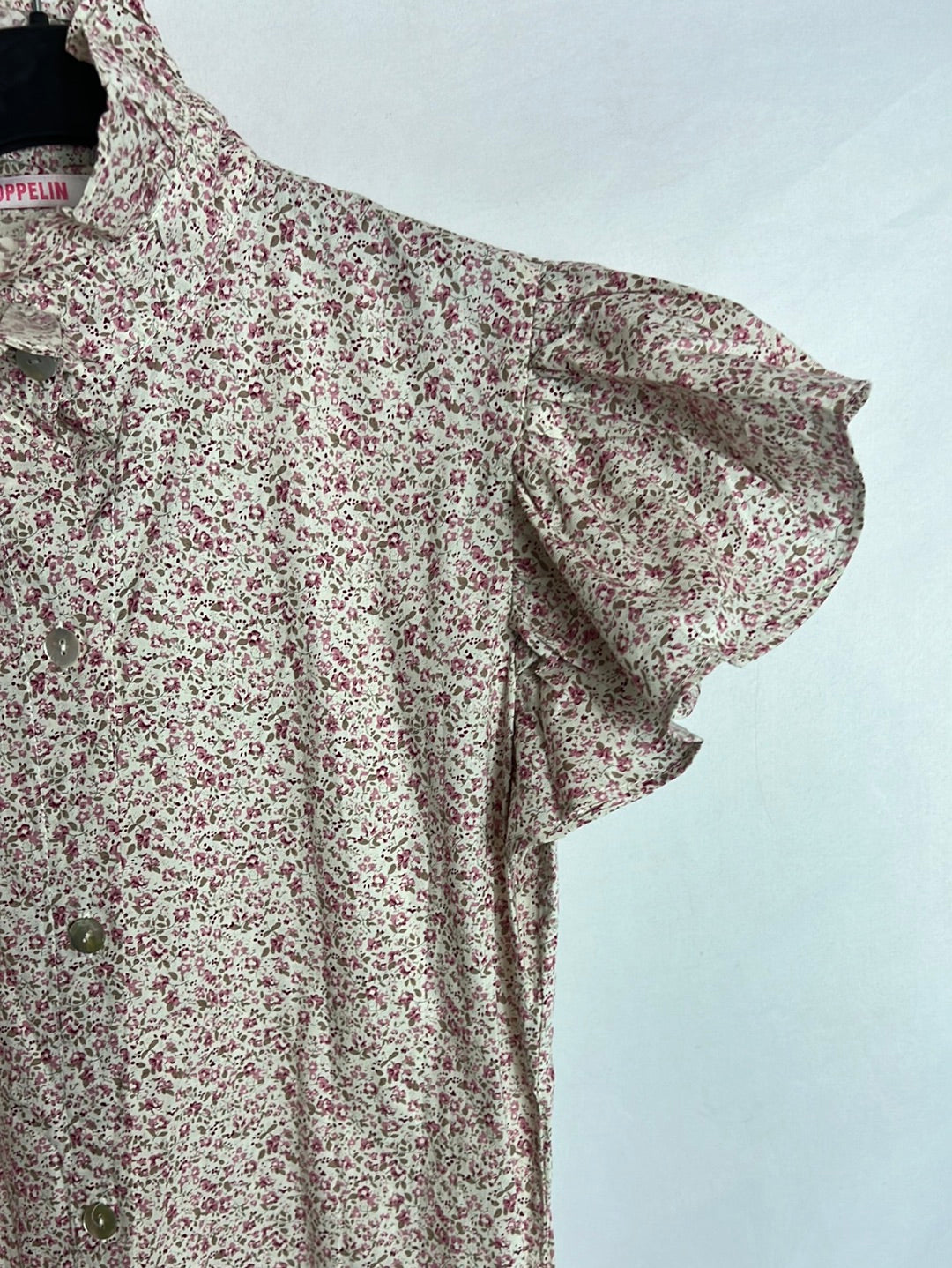 POPPELIN. Beige floral Ts dress