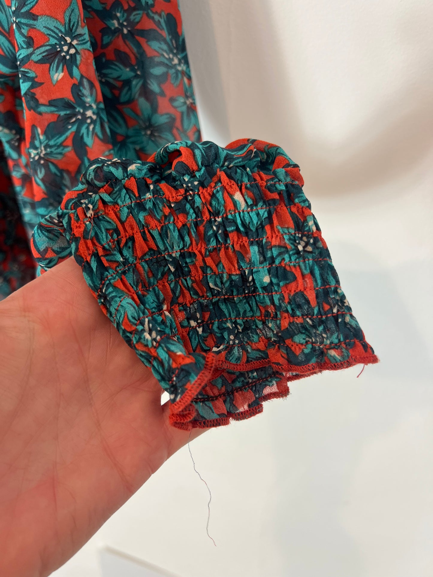 POLIN ET MOI. Ts flower tile blouse 