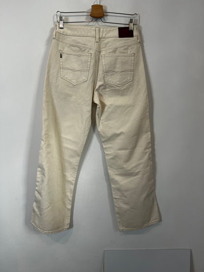 PEPE JEANS. Denim color crudo costuras
