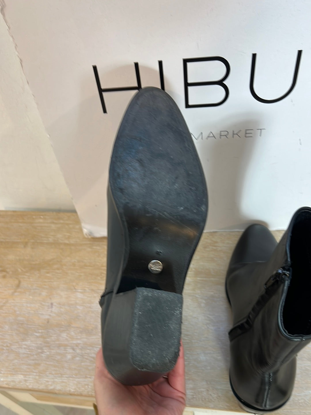 ZARA. Botines negro . T 38