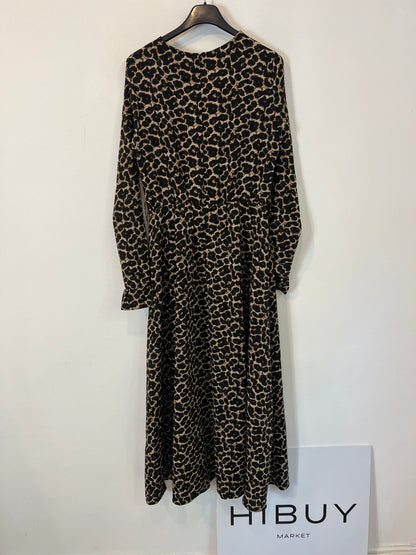 LOAVIES. Vestido midi anima print T.s