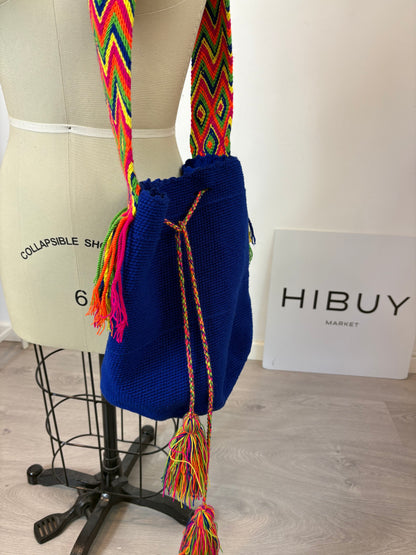OTRAS. Bolso artesanal asa colores
