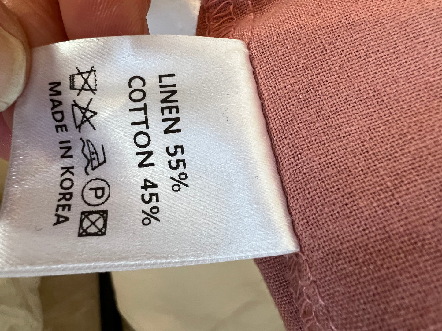 BONSUI. Pantalón palazzo mezcla. T 1 (S)