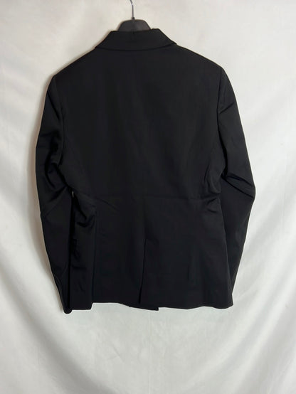MASSIMO DUTTI. Blazer negra doble botonadura. T 40