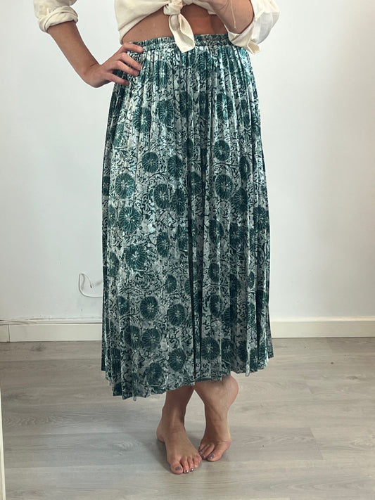 AN'GE. Velvet midi skirt Your(s)