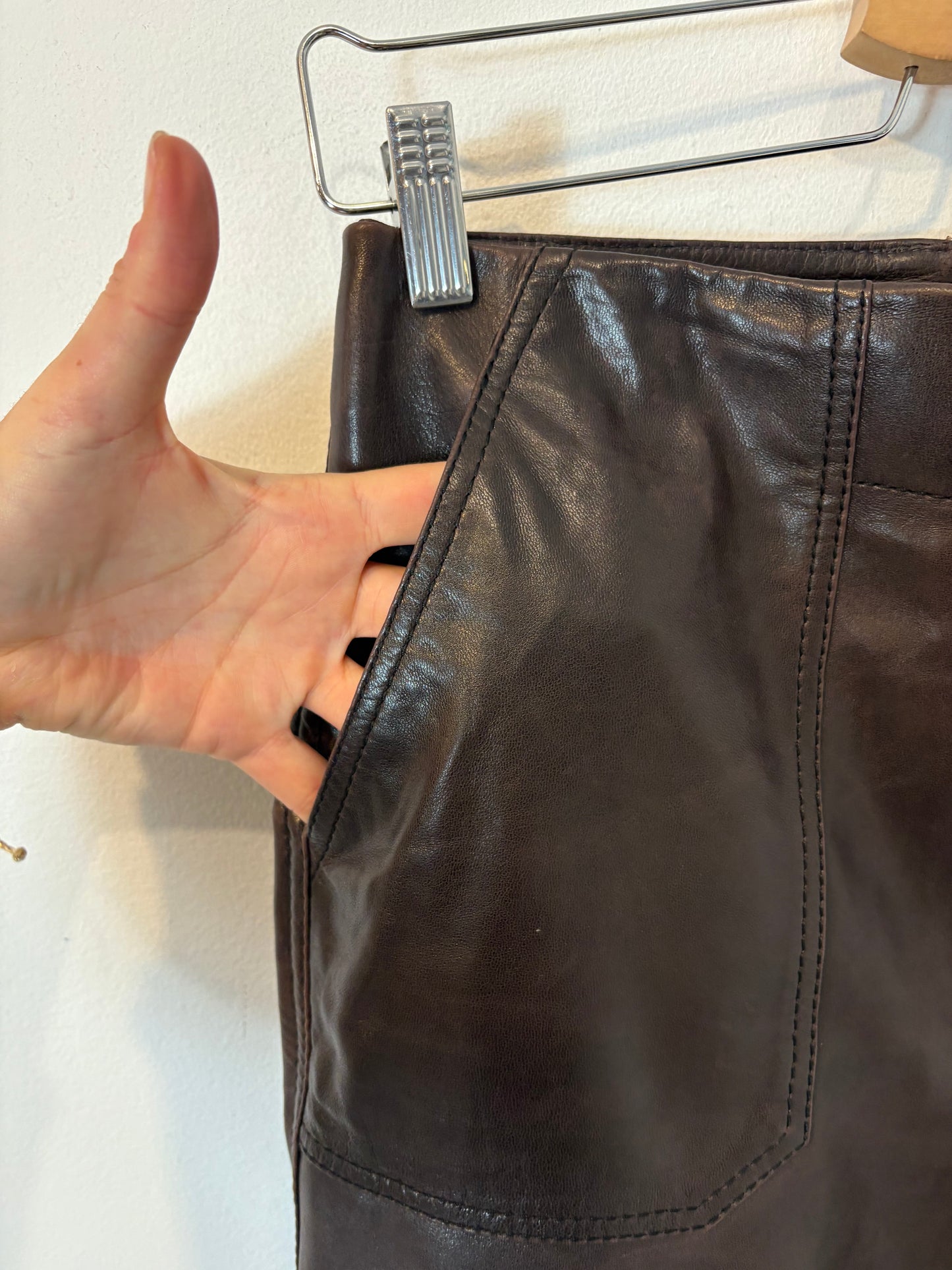 ZARA. Black stretch knit top. TL