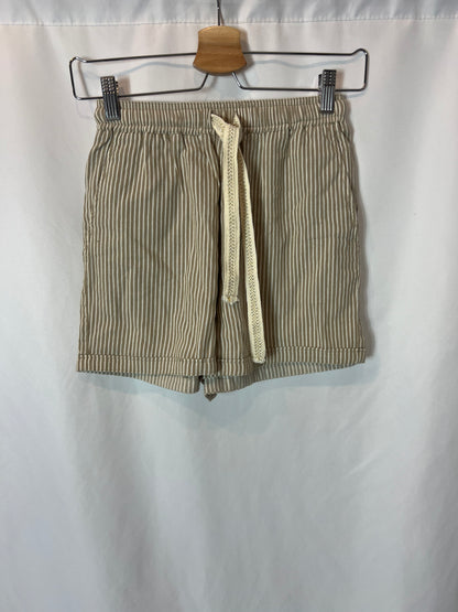 YERSE. Striped shorts T.xs