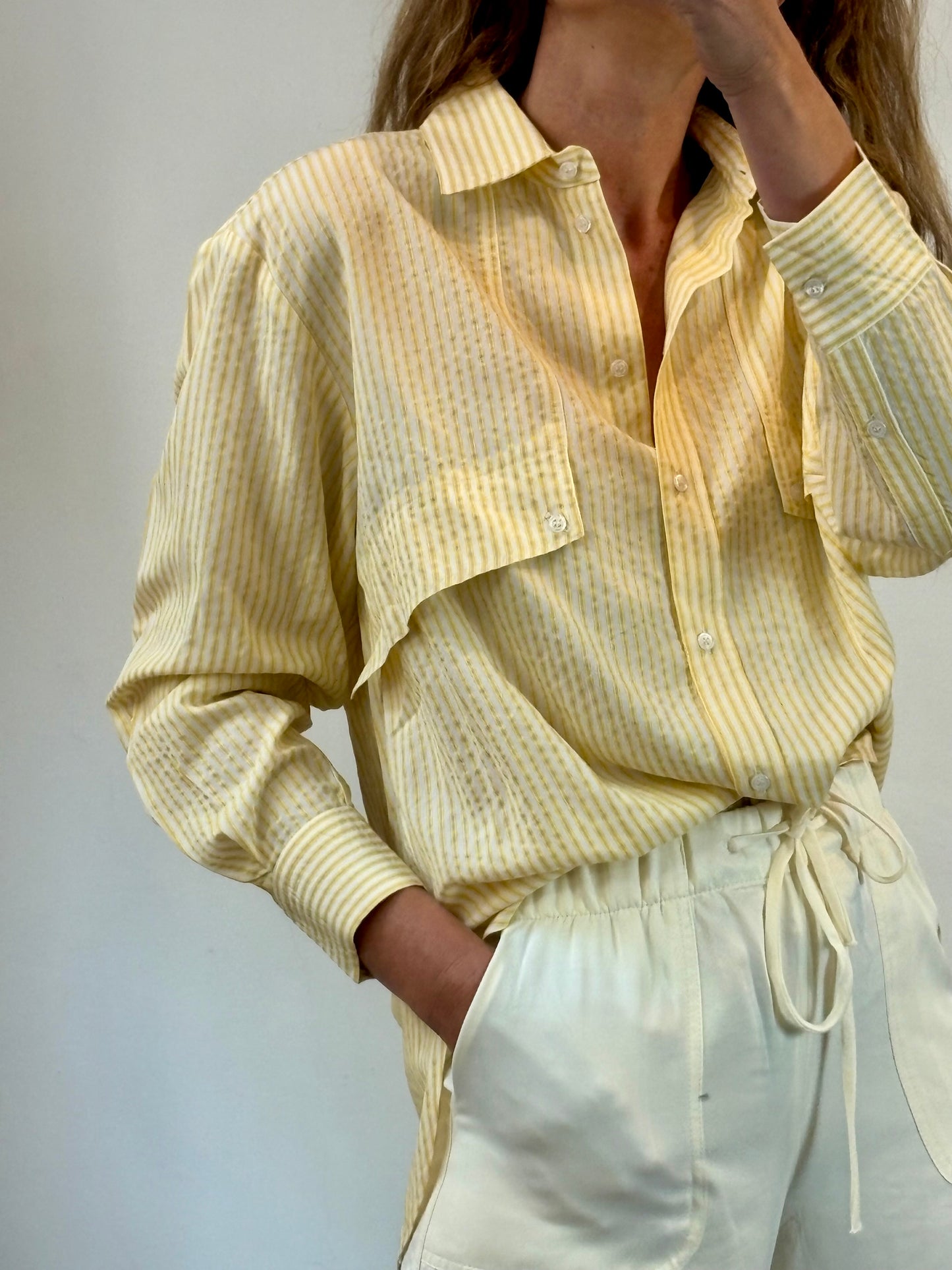ROSEANNA. Camisa fluida rayas