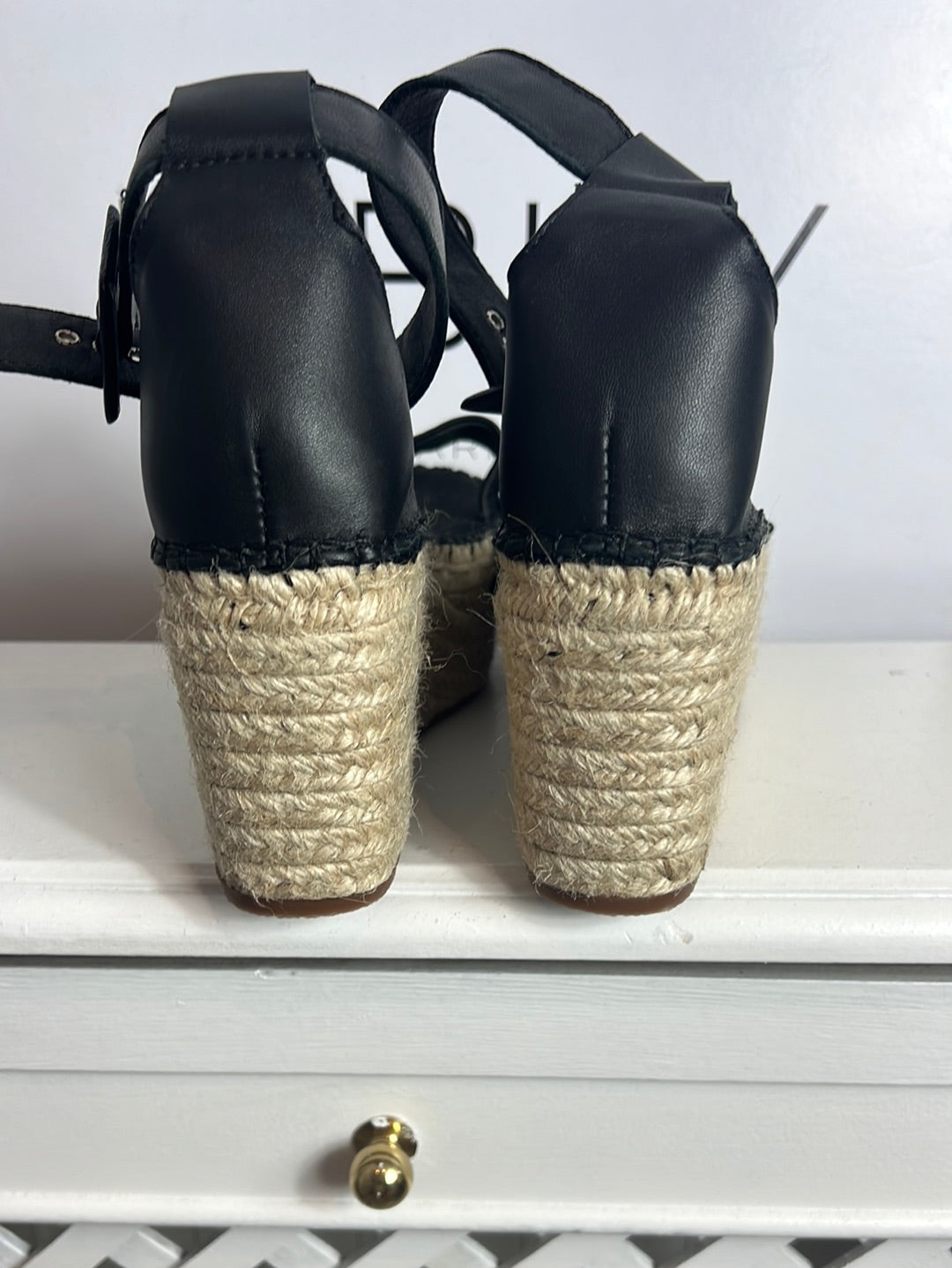 VIDORRETA. Cuñas esparto negras. T 37