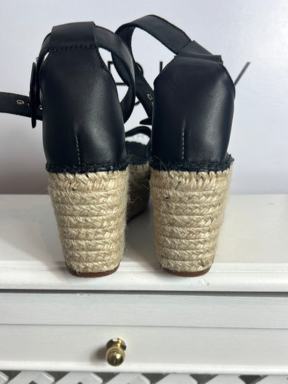 VIDORRETA. Cuñas esparto negras. T 37