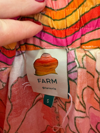 FARM RIO. Conjunto estampado fucsia