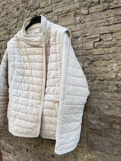 ISABEL MARANT ETOILE. Chaqueta acolchada convertible Areta