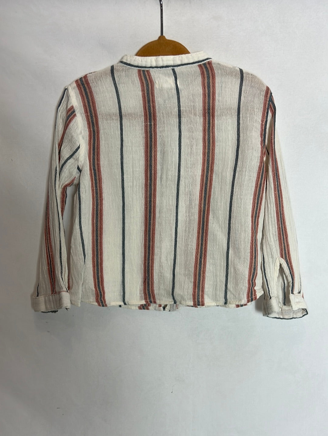 GOCCO. Camisa rayas cuello mao. T 12-18 meses