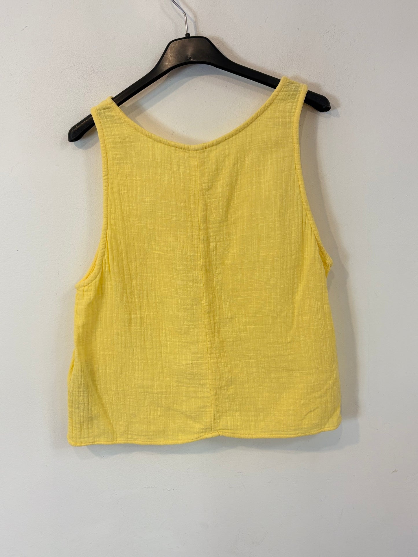 AMERICAN VINTAGE. Top algodón amarillo