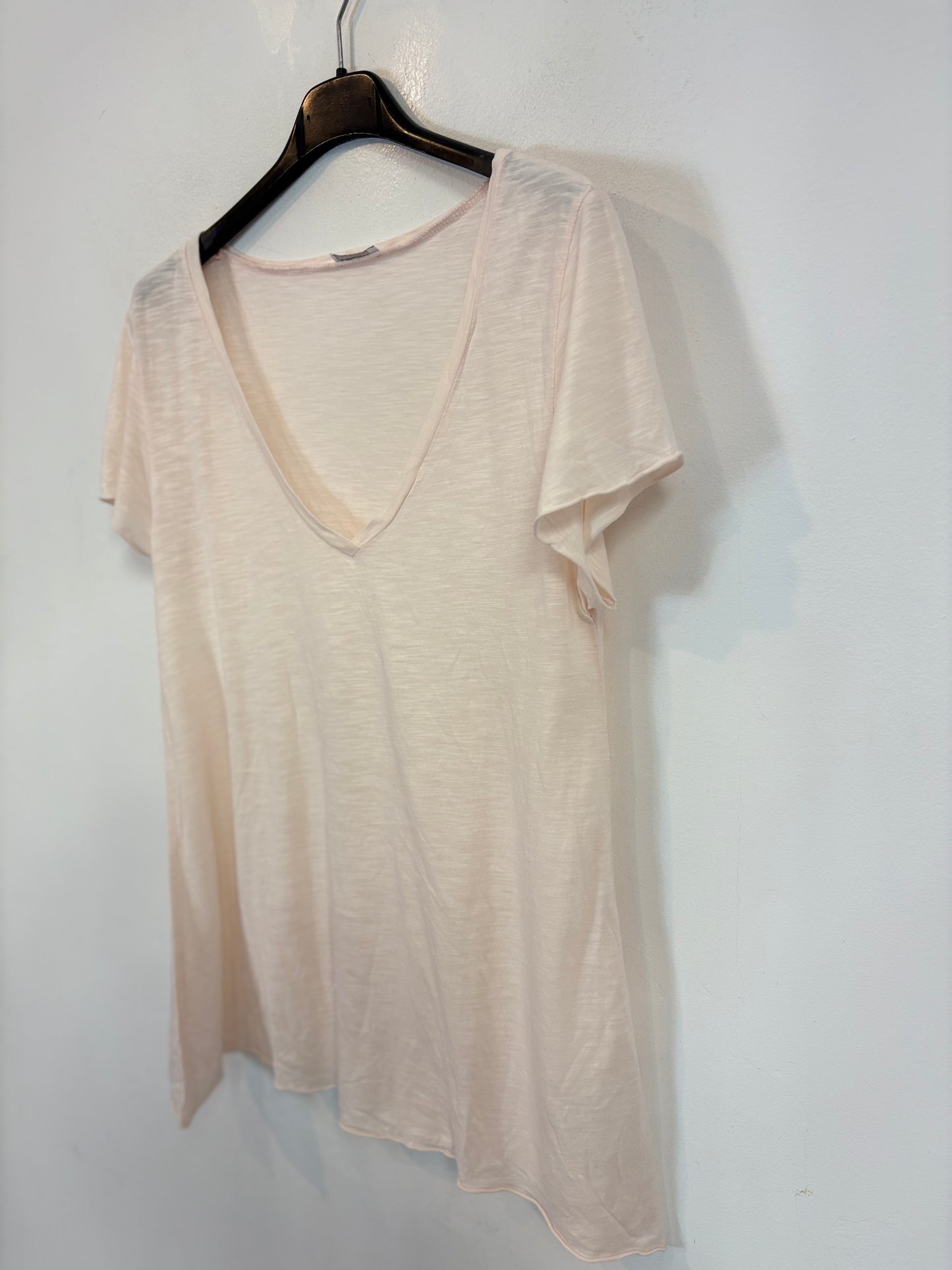 AMERICAN VINTAGE. Camiseta rosa claro mezcla