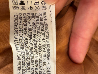 FOREVER 21. Vestido largo cuello halter. T M