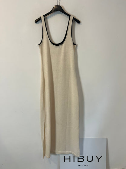 IMAN. White ribbed top Tm