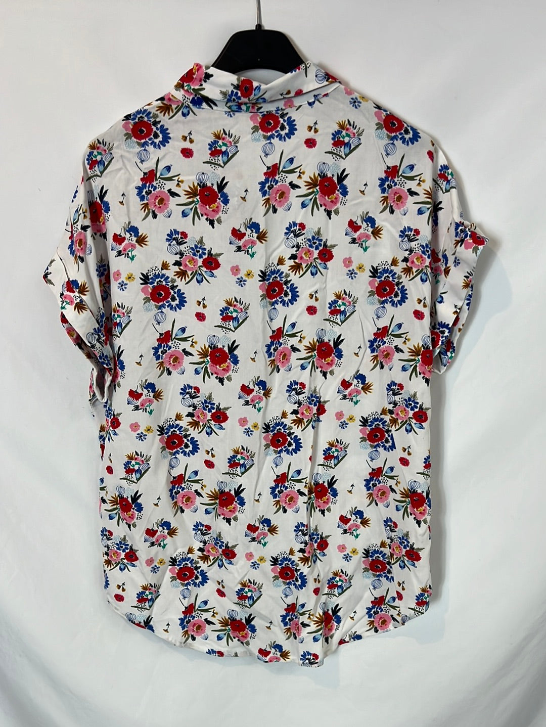 MARIE SIXTINE. Blusa manga corta flores T.m