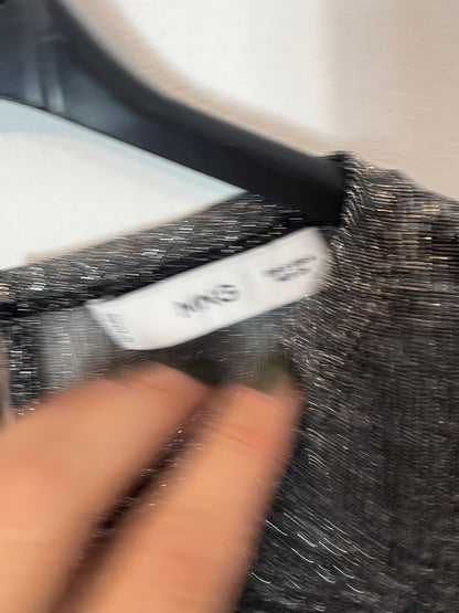 MANGO. Long dress with thread detail Ts