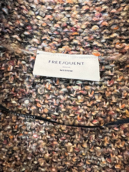 FREE/QUENT. Chaleco punto jaspeado. T M