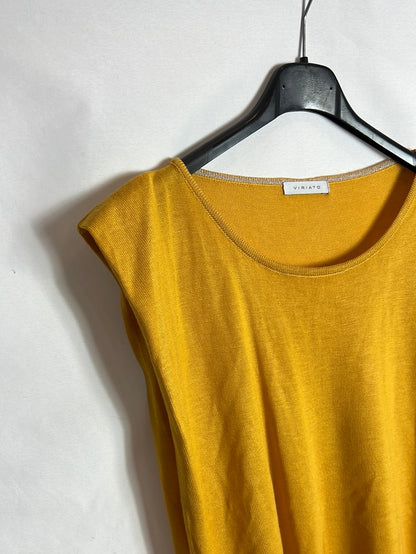 VIRIATO. Top punto detalle hilos T.s