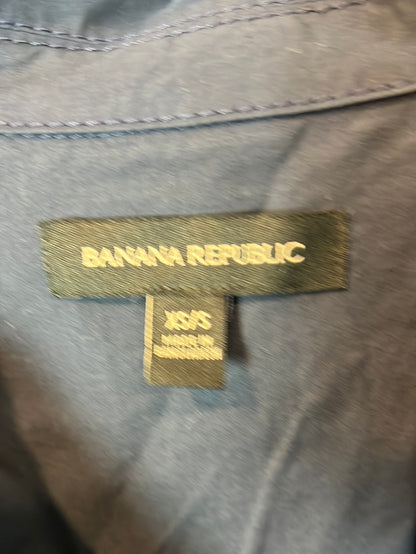 BANANA REPUBLIC. Long blue dress. XS/S