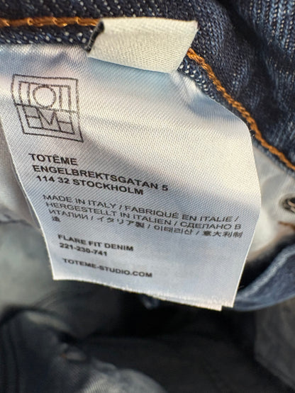 TOTÉME. Denim recto pata ancha