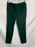 SFERA. Pantalón verde textura T.36
