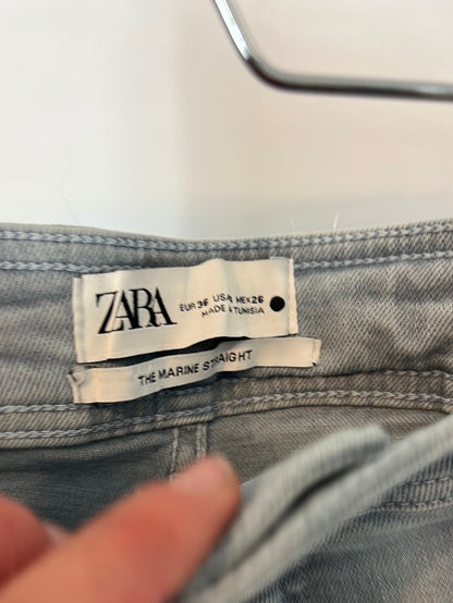 ZARA. Light blue culottes. Size 36