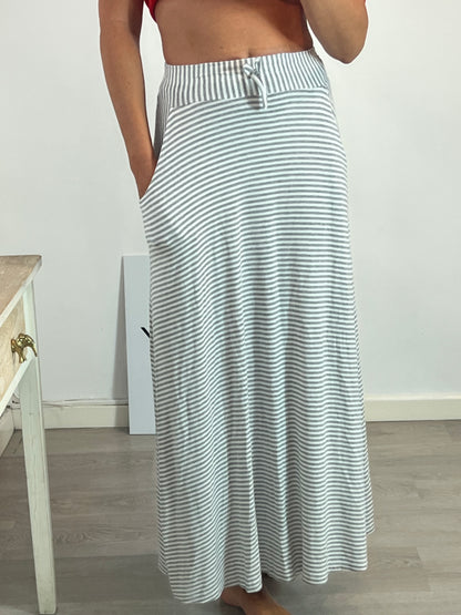ZÚA. Falda rayas fluida. T S/M