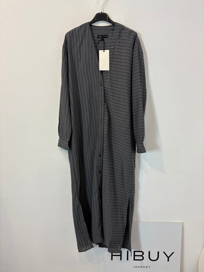 ZARA. Vestido largo rayas abotonado espalda