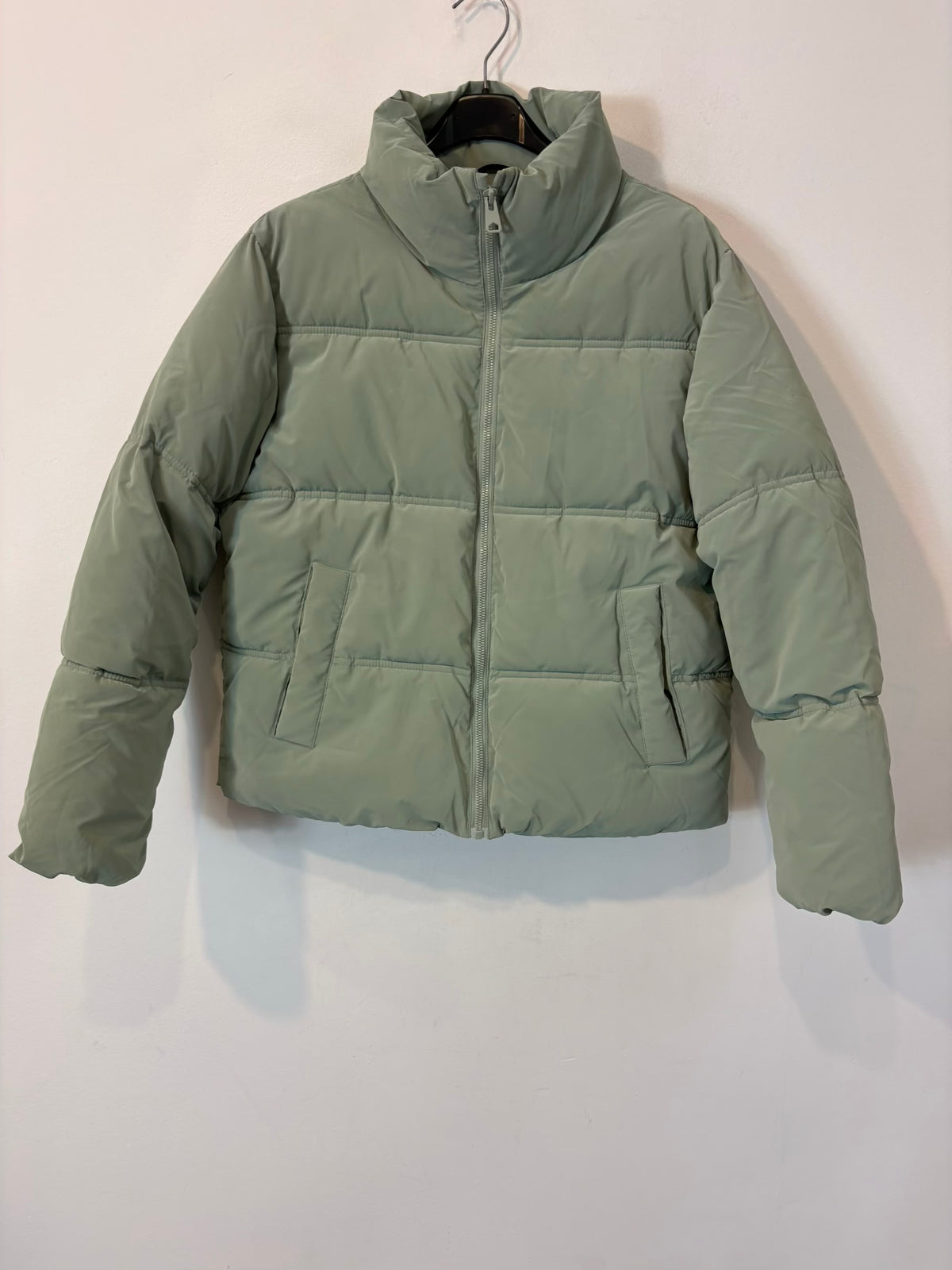 MANGO. Plumas verde agua