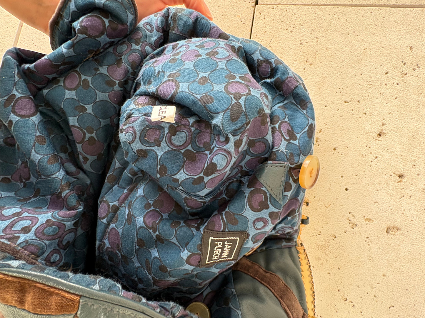 JAMIN PUECH. Bolso de hombro texturas